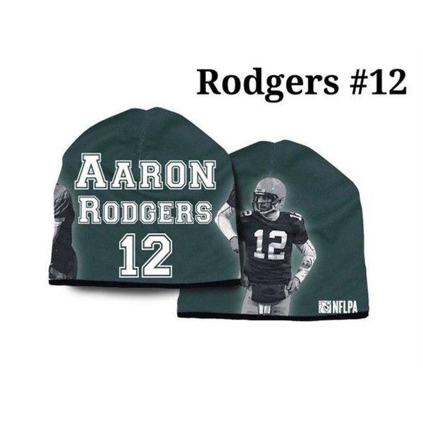 American Mills Green Bay Packers Beanie Heavyweight Aaron Rodgers Design 1122702468